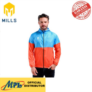 JACKET MILLS KOTRA WINDBREAKER MEN LIGHT BLUE/ORG