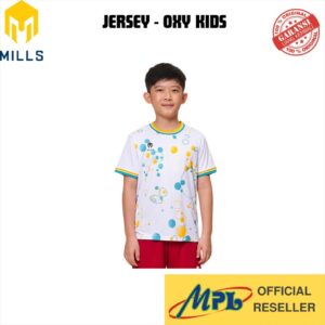 BAJU BOLA MILLS JERSEY KIDS OXY WHITE 24103 20