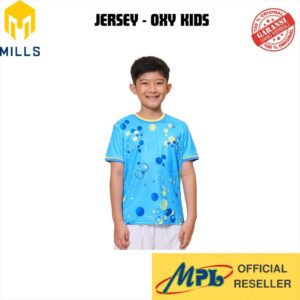 BAJU BOLA MILLS JERSEY KIDS OXY BLUE 24103 40
