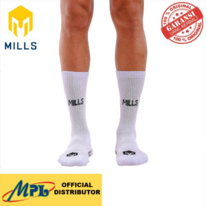 KAUS KAKI BOLA MILLS QUARTER ANTI SLIP A1 2010 WHITE