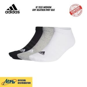 KAUS KAKI SPORT ADIDAS IC 1333 MEDIUM GRY HEATHER/WHT BLK
