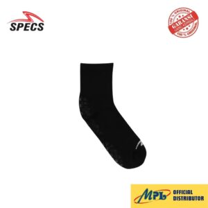 KAUS KAKI SPORT SPECS VIPER II PERFORMANCE QUARTER SOCKS BLACK 904842