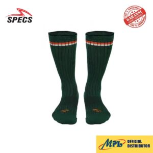 KAUS KAKI SPORT SPECS CLUB 1980 STRIPE CREW SOCKS EVERGREEN 3000045