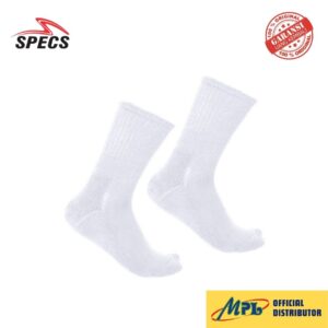 KAUS KAKI SPORT SPECS SCHOOL SOCKS L 2 CREW WHITE 3050027