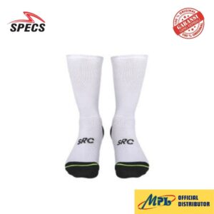 KAUS KAKI SPORT SPECS RUN CUSHION CREW SOCKS WHITE 3040023