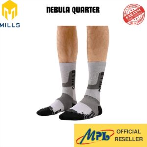 KAUS KAKI SPORT MILLS NEBULA QUARTER WHT/GREY A1 4001 20