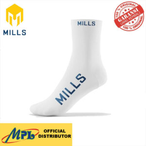 KAUS KAKI SPORT MILLS QUARTER SOCK A1 2009 01 WHT/BLUE