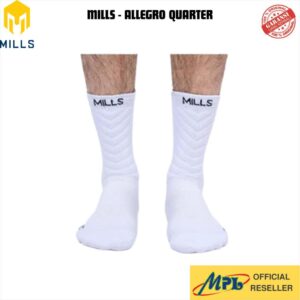 KAUS KAKI SPORT MILLS ALLEGRO QUARTER SOCK WHT/L.GREY 05804006_20
