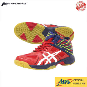 SEPATU VOLLEY PROFESIONAL TURBOLITE MD NEW RED/NAVY/WHT
