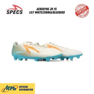 SEPATU BOLA SPECS AERODYNE JR FG LILY WHT/ZINNIA/BLUE BIRD 1010444