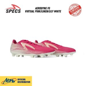 SEPATU BOLA SPECS AERODYNE FG VIRTUAL PINK/LINEN/L.WHT 1010443