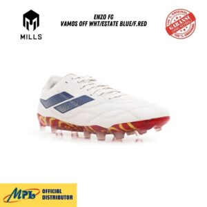 SEPATU BOLA MILLS ENZO FG OFF WHT/ESTATE BLUE/F.RED 930WCSP