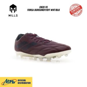 SEPATU BOLA MILLS ENZO FG BURGUNDY/OFF WHT/BLK 930WCPO