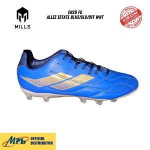 SEPATU BOLA MILLS ENZO FG ESTATE BLUE/GLD/OFFWHT 930WCFR