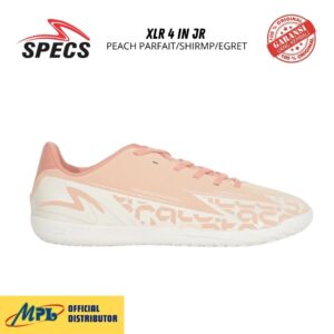 SEPATU FUTSAL SPECS XLR 4 JR IN PEACH PARFAIT/SHIRMP/EGRET 1020465