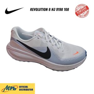 SEPATU RUNNING NIKE REVOLUTION 8 HJ 9198-108 WHT/OFF NOIR/H.BLUE