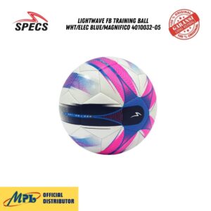BOLA KAKI SPECS LIGHTWAVE FB TRAINING BALL WHT/ELEC BLUE/MAGNIFICO 4010032-05