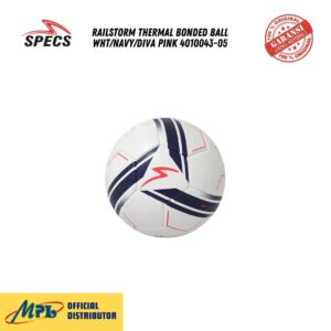 BOLA KAKI SPECS RAILSTORM THERMAL BONDED BALL WHT/NAVY/DIVA PINK 4010043-05