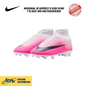 SEPATU BOLA NIKE MERCURIAL JR SUPERFLY II CLUB FG/MG T IQ 8242-900 MULTICOLOUR/BLK