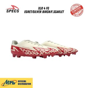 SEPATU BOLA SPECS XLR 4 FG EGRET/SILVER BIRCH/F.SCARLET 1010489