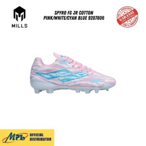 SEPATU BOLA MILLS SPYRO FG JR COTTON PINK/WHITE/CYAN BLUE 9207806