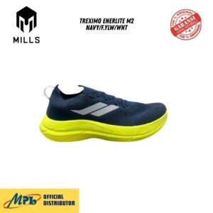 SEPATU RUNNING MILLS TREXIMO ENERLITE M2 NAVY/F.YLW/WHT 9108704