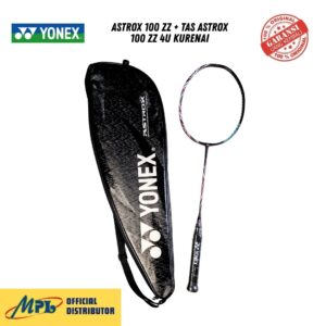RAKET BADMINTON YONEX ASTROX 100 ZZ+TAS ASTROX 100 ZZ 4U KURENAI