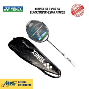 RAKET BADMINTON YONEX ASTROX 88 D PRO 3U BLACK/SILVER+T.BAG ASTROX