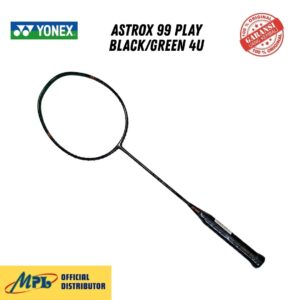 RAKET BADMINTON YONEX ASTROX 99 PLAY BLACK/GREEN 4U+ TAS KAIN YONEX