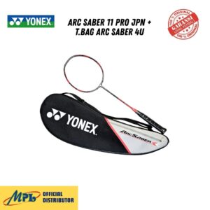 RAKET BADMINTON YONEX ARC SABER 11 PRO JPN+T.BAG ARC SABER 4U