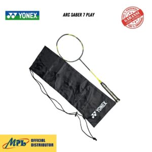 RAKET BADMINTON YONEX ARC SABER 7 PLAY+TAS KAIN YONEX