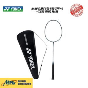 RAKET BADMINTON YONEX NANO FLARE 800 PRO JPN 4U + T.BAG NANO FLARE
