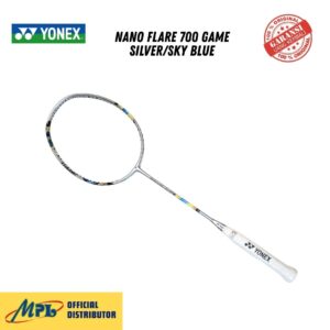 RAKET BADMINTON YONEX NANO FLARE 700 GAME SILVER/SKY BLUE