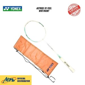 RAKET BADMINTON YONEX ASTROX 01 FEEL WHT/MINT + TAS/TAS KAIN YONEX