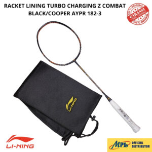 RAKET BADMINTON LI-NING TURBO CHARGING Z COMBET+ TAS KAIN BLK/COOPER AYPR 182-3/182-4