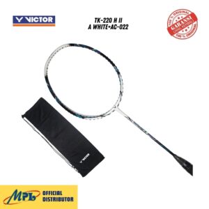 RAKET BADMINTON VICTOR TK-220 H II A WHITE +AC-022 C/D