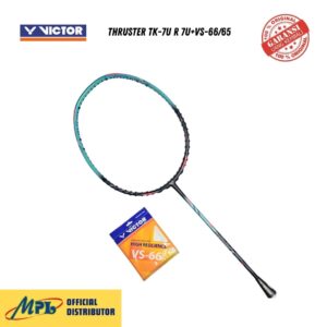 RAKET BADMINTON VICTOR THRUSTER TK-7U R 7U+VS-66/65/61+AC 022C/D