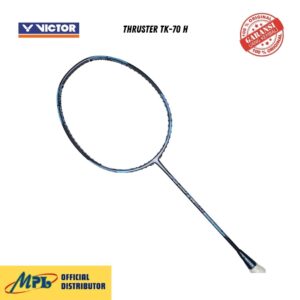 RAKET BADMINTON VICTOR THRUSTER TK-70 H ( SLATE GREY)