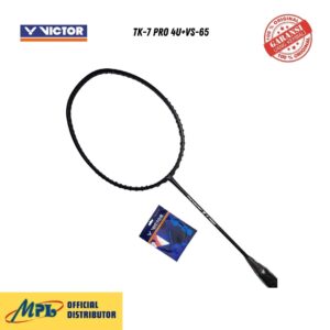 RAKET BADMINTON VICTOR TK-7 PRO 4U+VS-66/65