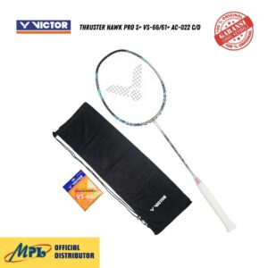 RAKET BADMINTON VICTOR THRUSTER HAWK PRO S+ VS-66/61+ AC-022 C/D