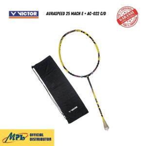RAKET BADMINTON VICTOR AURASPEED 25 MACH E + AC-022 C/D