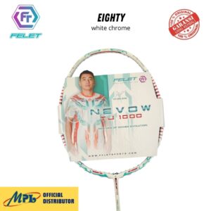 RAKET BADMINTON FELET NEVOW TJ 1000 +SENAR ULTRAMAX TURBONANO 66 PLUS+GRIP FELET+TAS 1 ZIP