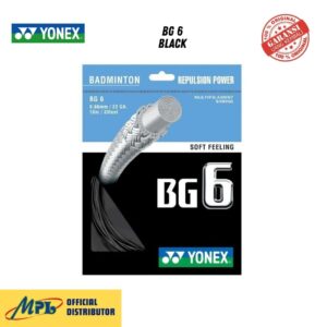 SENAR BADMINTON YONEX BG 6 BLK
