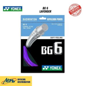 SENAR BADMINTON YONEX BG 6 LAVENDER
