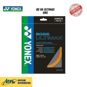 SENAR BADMINTON YONEX BG 66 ULTIMAX ORG