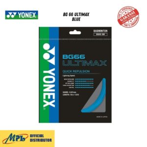 SENAR BADMINTON YONEX BG 66 ULTIMAX BLUE