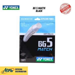SENAR BADMINTON YONEX BG 5 MATCH BLACK
