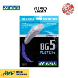 SENAR BADMINTON YONEX BG 5 MATCH LAVENDER