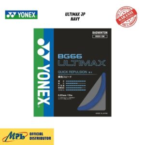 SENAR BADMINTON YONEX BG 66 ULTIMAX JP NAVY