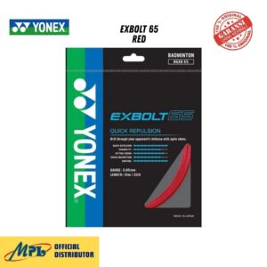 SENAR BADMINTON YONEX EXBOLT 65 RED